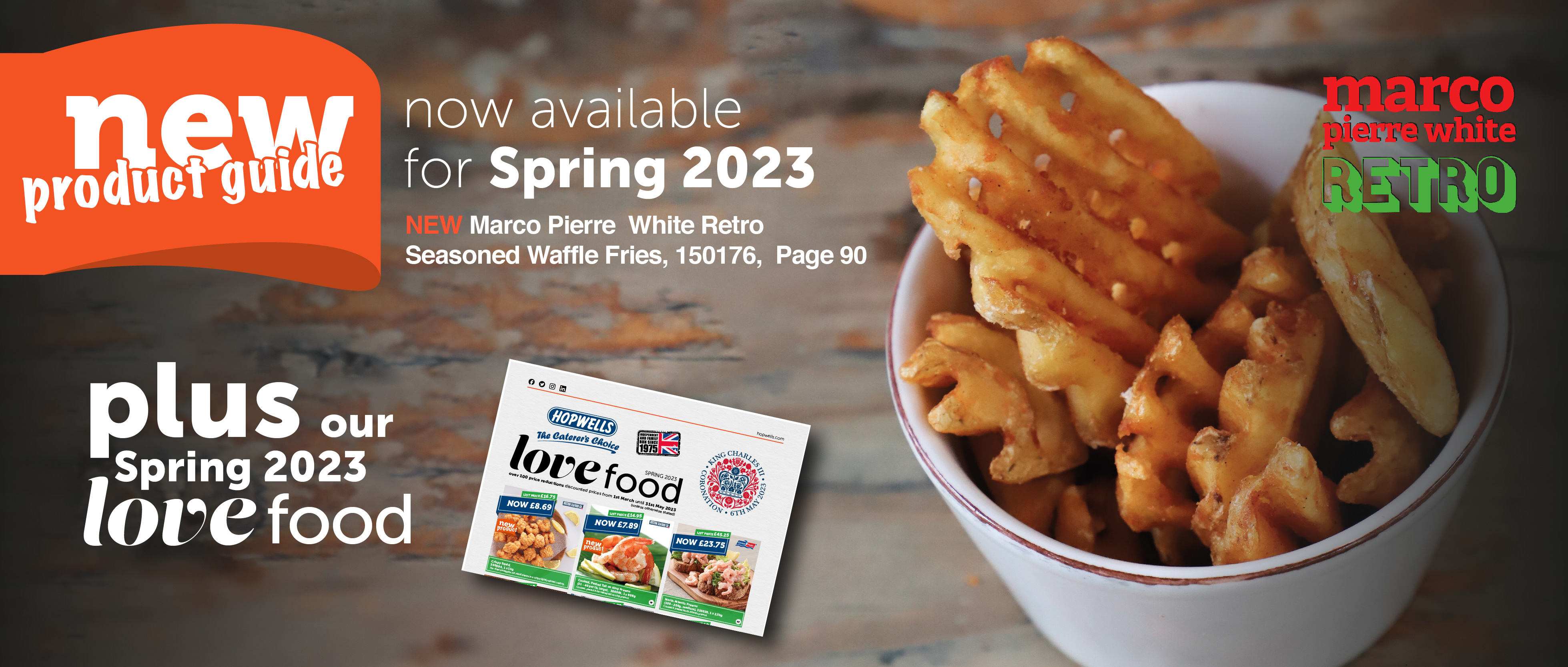 Spring Love Food Banner