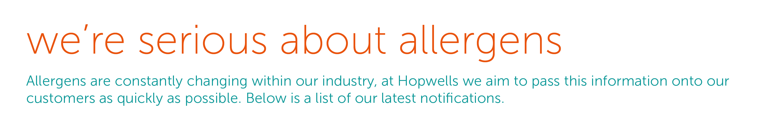 Allergen Information