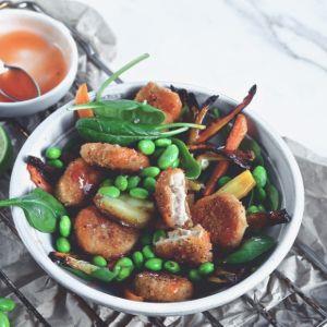 Plant-Based Coated Chicken Alternatives