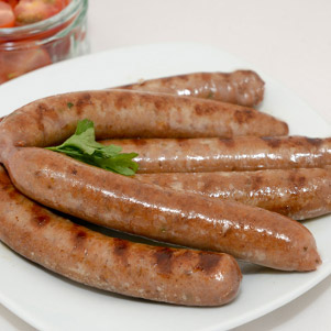 Raw Beef & Chicken Sausages