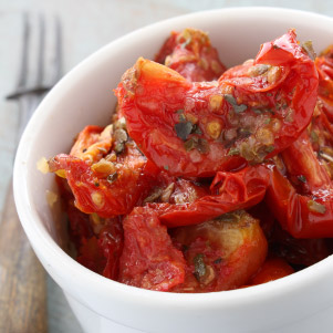Slow Roasted Tomatoes & Italian Grilled Vegetables