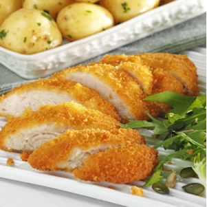 Raw Coated Chicken Fillets