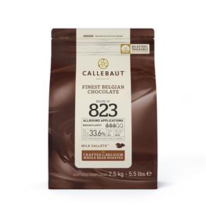 Milk Couverture Chocolate Callets (33.6%)