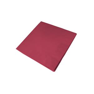 40cm Burgundy Napkin (2ply)