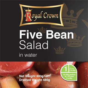 5 Bean Salad in Water