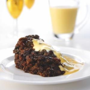 Catering Alcohol Free Christmas Pud Loaf