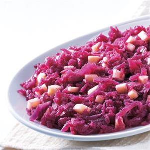 Red Cabbage and Apple