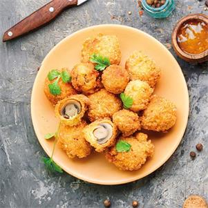 Garlic Breaded Mushrooms