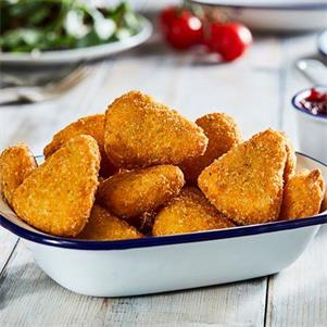 Breaded Brie Triangles