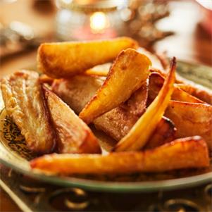 Honey Glazed Roast Parsnip