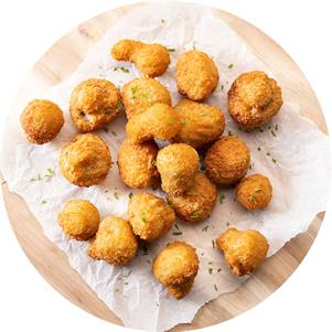 Garlic Breaded Mushrooms