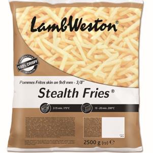 Stealth Skin-On Fries 9x9mm  (Ovenable)