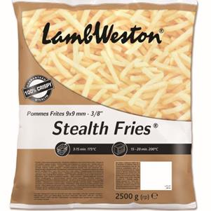 Stealth Fries 9x9mm (3/8)  (Ovenable)