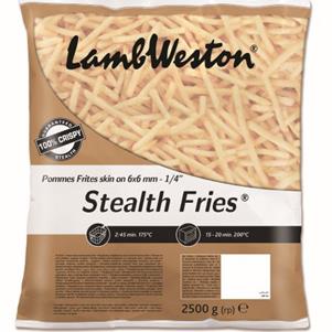 Stealth Skin-on Fries 6x6mm  (Ovenable)