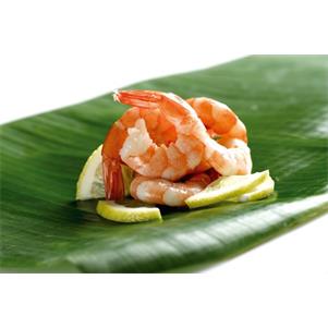 Cooked Peeled Tail on King Prawns