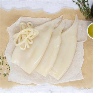 Whole Cleaned Squid Tubes (U5)
