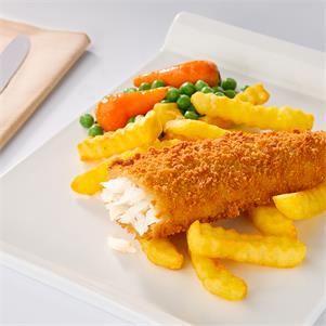 Breaded Cod Fillets (110-140g each)