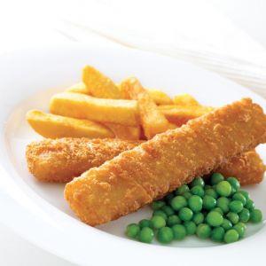 Jumbo Battered Pollock Fillet Fish Fingers