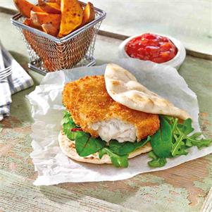 Breaded Fishwich Fillet Squares