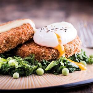 Batterd Salmon &  Dill Fishcakes