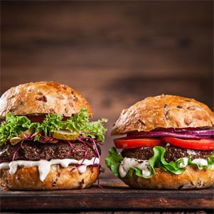 4oz Restaurant Beef Burgers (100%)