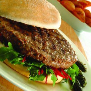 1/4lb US Seasoned Beef Burgers (80% beef)
