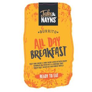 All Day Breakfast Burritos (27/10/25)