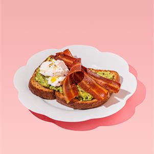 Vegan Bacon Slices Ready To Eat