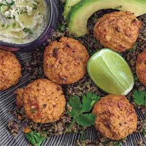 Sweet Potato Falafel Bites (22g each)