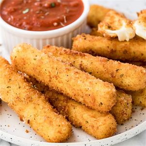 Breaded Mozzarella Sticks