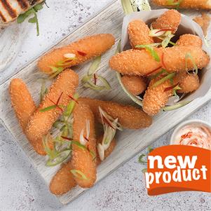 Panko-Coated Halloumi Fries