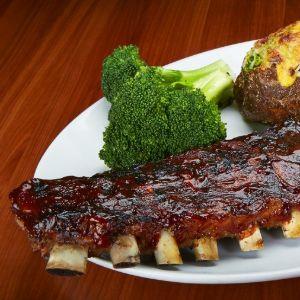 Full Rack of Ribs in BBQ Sauce