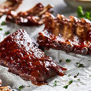 Half Rack of Ribs In a BBQ Sauce (232g)