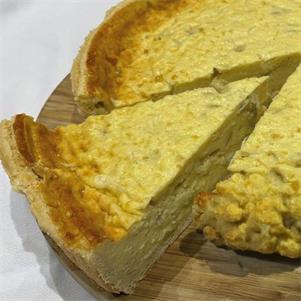 Cheese & Onion Quiche