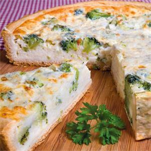 Broccoli & Stilton Quiche