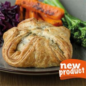 Butternut Squash, Lentil & Almond Wellington