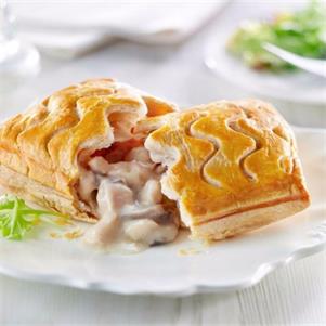 Chicken & Mushroom Slices (ready to bake)