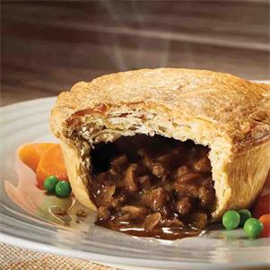 Beef & Onion Pie (Baked/Wrapped)