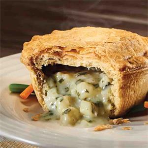 Wrapped Potato, Leek & Cheese Pies (baked)