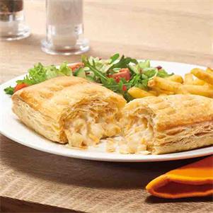 Cheese & Onion Veggie Slice Baked