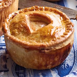 Pork, Pheasant And Caramilised Onion Pork Pie