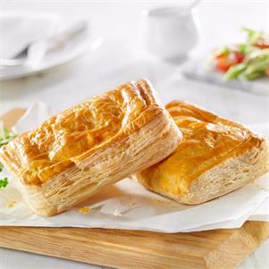 Cheese and Onion Pasties (baked)