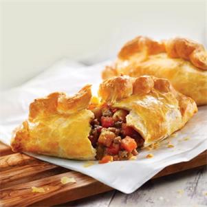 Ind.Wrapped Beef & Vegetable Pasty