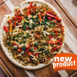 Vegan Stonebaked Falafel Pizza