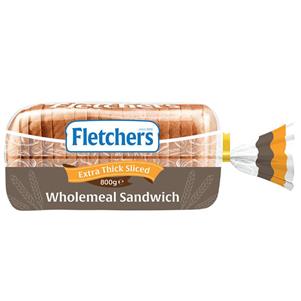 Extra Thick Sliced Wholemeal Bread