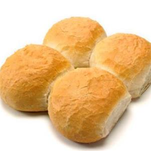White Batched Crusty Rolls - part baked