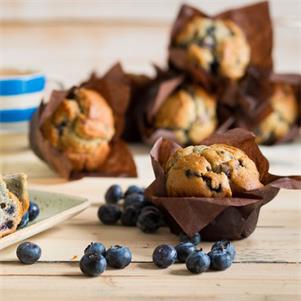 Blueberry Tulip Muffins