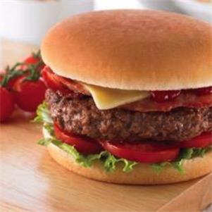 4" Plain Burger Buns(Pre-Sliced)