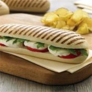 Grill Marked Panini 8" (Pre-sliced)