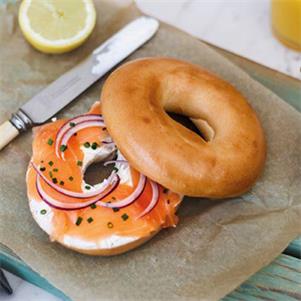 Plain Original Sliced Bagel (85g)